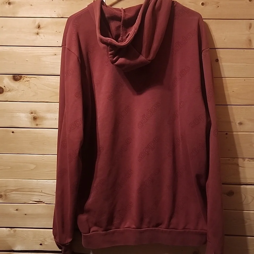 Mens Adidas Hoodie Size XL Cotton